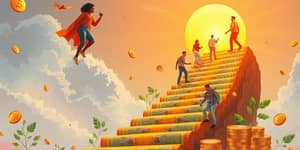 De Micro-Ahorros a Macro-Ganancias: La Escalera Financiera